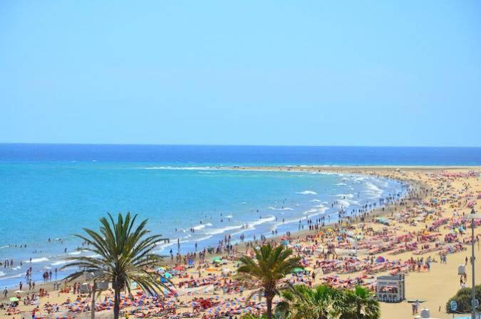 Bungalow Playa Del Ingles Santa Fe 56 מראה חיצוני תמונה